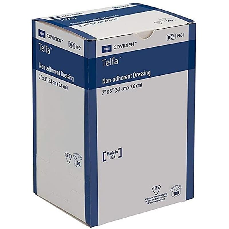 Cardinal Health Telfa Pad 2 X 3 Non-Adherent Str Box of 100 - Wound Care >> Basic Wound Care >> Non Adherent - Cardinal Health