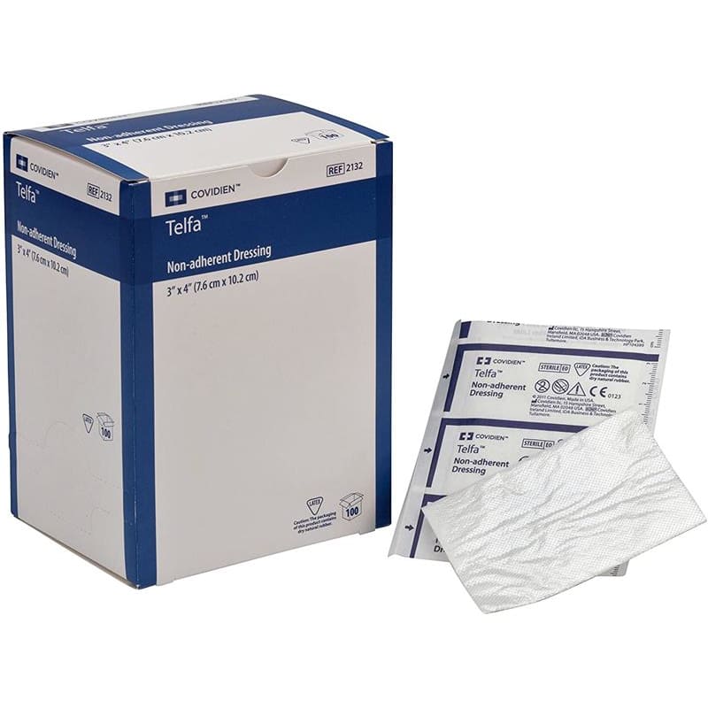 Cardinal Health Telfa Pad 3 X 4/Non-Adh Str Box of 100 - Wound Care >> Basic Wound Care >> Non Adherent - Cardinal Health