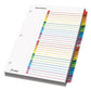 Cardinal Onestep Printable Table Of Contents And Dividers 31-tab 1 To 31 11 X 8.5 White Assorted Tabs 1 Set - Office - Cardinal®