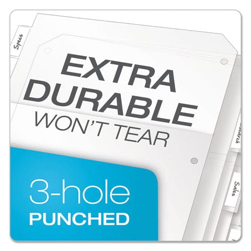 Cardinal Poly Ring Binder Pockets 8.5 X 11 Clear 5/pack - School Supplies - Cardinal®