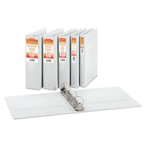 Cardinal Treated Binder Clearvue Locking Round Ring Binder 3 Rings 2 Capacity 11 X 8.5 White - School Supplies - Cardinal®