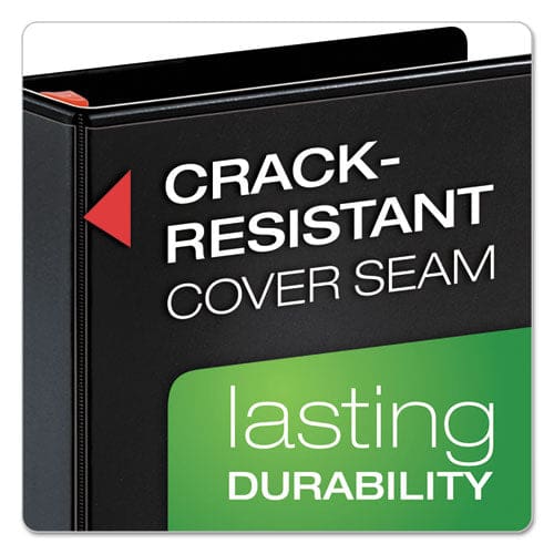 Cardinal Xtralife Clearvue Non-stick Locking Slant-d Ring Binder 3 Rings 6 Capacity 11 X 8.5 Black - School Supplies - Cardinal®