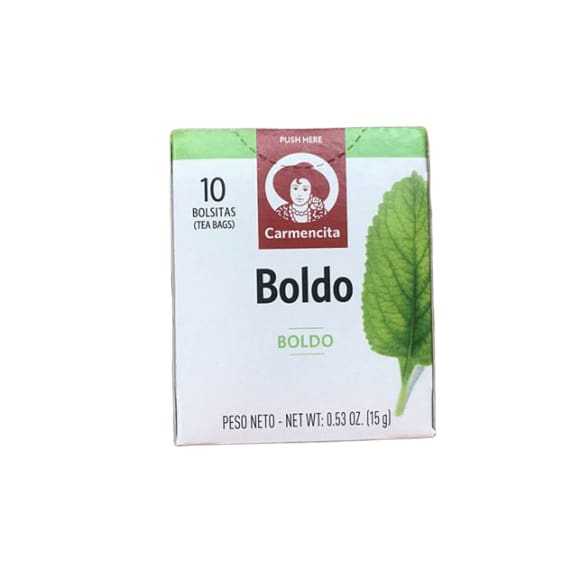 Carmencita Boldo Tea, 10 Count - ShelHealth.Com