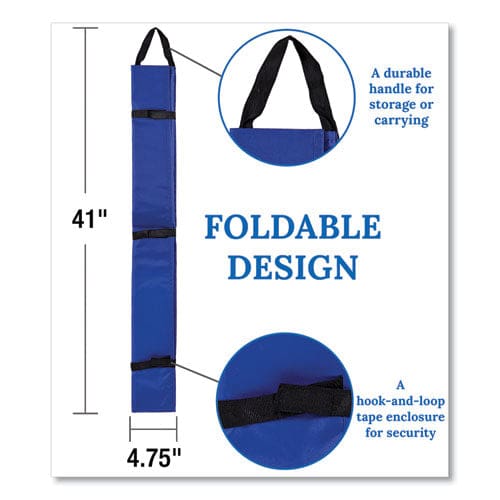 Carson-Dellosa Education Border Storage Pocket Chart Blue/clear 41 X 24.5 - School Supplies - Carson-Dellosa Education