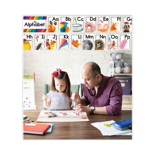 Carson-Dellosa Education Curriculum Bulletin Board Set. Alphabet 27 Pieces - School Supplies - Carson-Dellosa Education