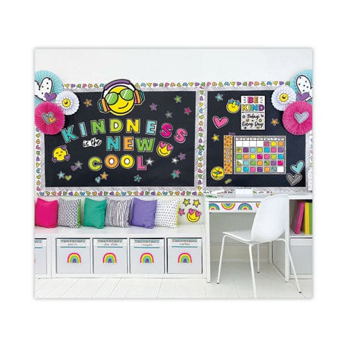 Carson-Dellosa Education Kind Vibes Mini Bulletin Board Set Motivation/inspiration 14 Pieces - School Supplies - Carson-Dellosa Education