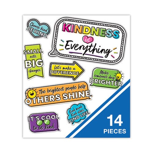 Carson-Dellosa Education Kind Vibes Mini Bulletin Board Set Motivation/inspiration 14 Pieces - School Supplies - Carson-Dellosa Education