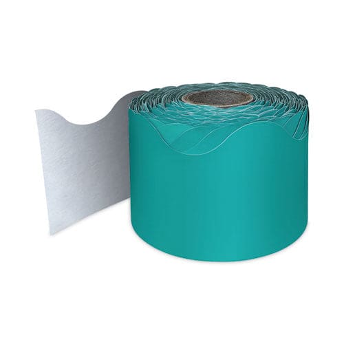 Carson-Dellosa Education Rolled Scalloped Borders 2.25 X 65 Ft Teal - School Supplies - Carson-Dellosa Education