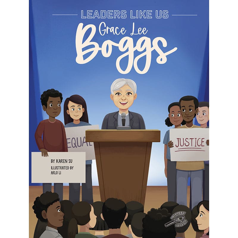 Carson Dellosa Leaders Like Us Grace Lee Boggs Hardcover - Social Studies - Carson Dellosa Education