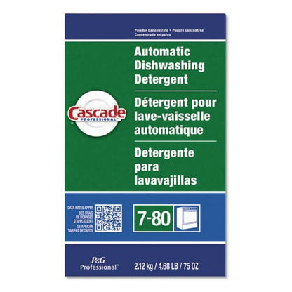 Cascade Professional Automatic Dishwasher Detergent Powder Fresh Scent 75 Oz Box - Janitorial & Sanitation - Cascade Professional™