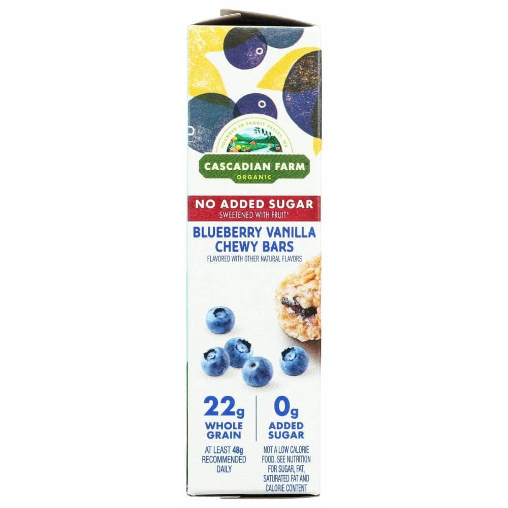 CASCADIAN FARM Cascadian Farm Bars Granola Blueberry Vanilla, 6 Oz