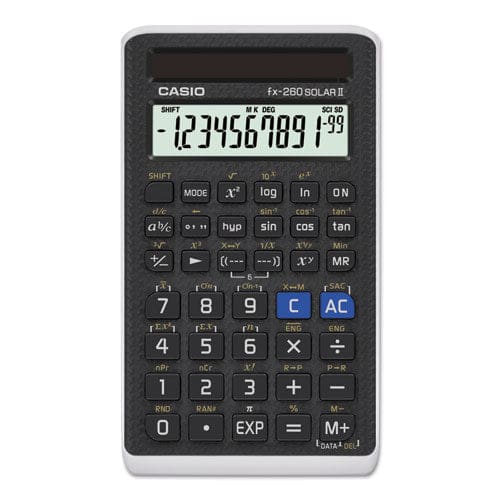 Casio Fx-260 Solar Ii All-purpose Scientific Calculator 10-digit Lcd Black - Technology - Casio®