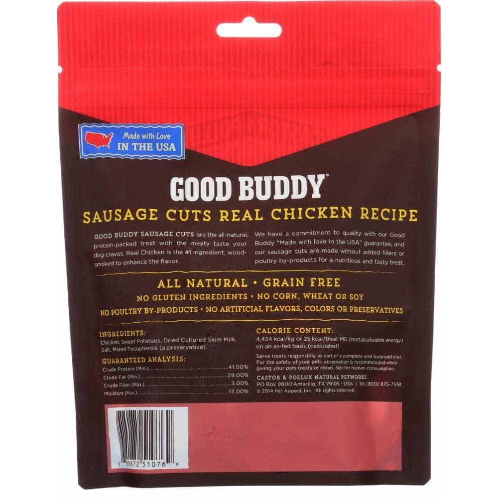 Castor & Pollux Castor & Pollux Good Buddy Sausage Cuts Real Chicken Recipe 5 Oz