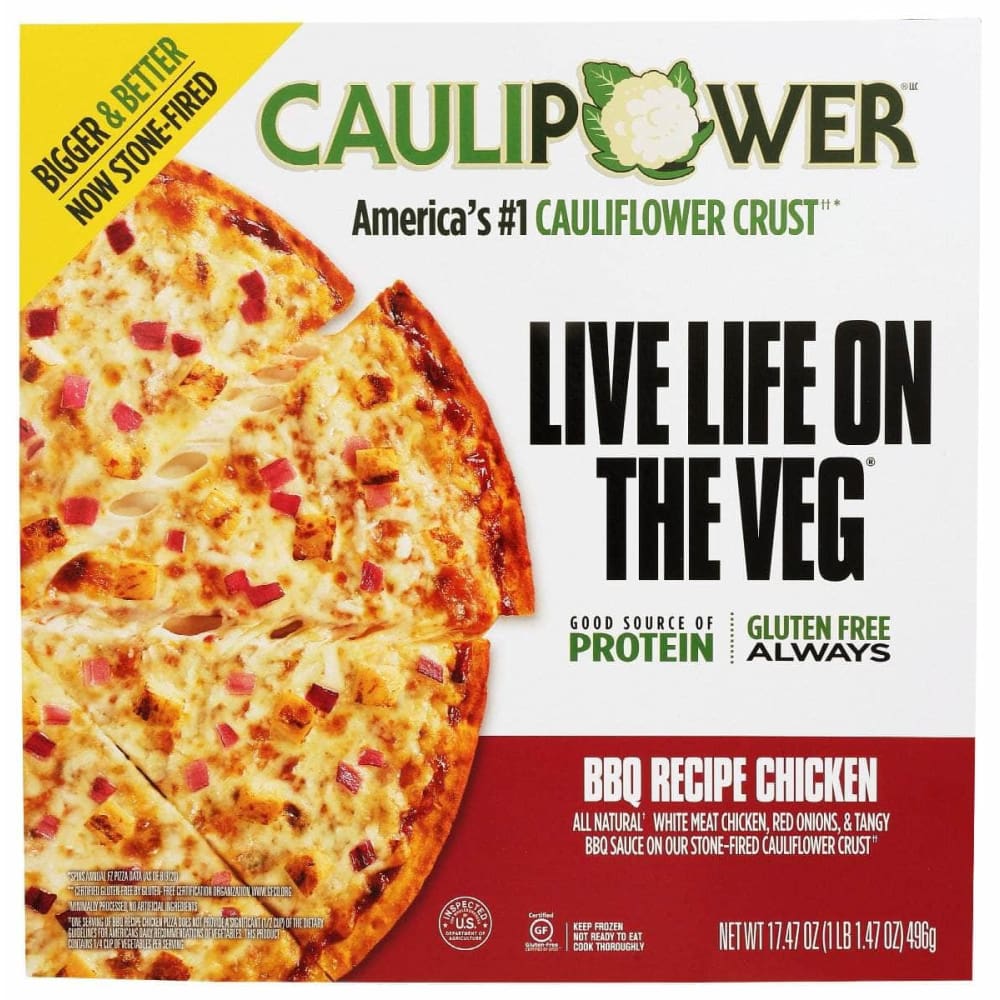 Caulipower Grocery > Frozen CAULIPOWER: Pizza Frzn Bbq Chicken, 17.5 oz