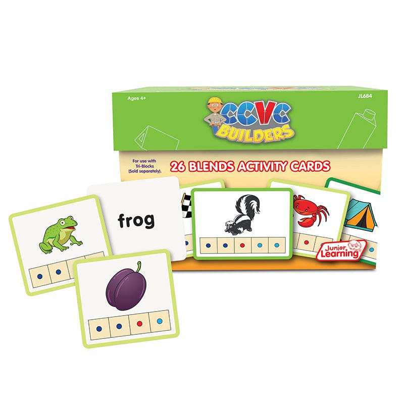 Ccvc Builders (Pack of 3) - Word Skills - Junior Learning