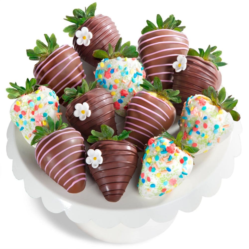 Celebration Chocolate Covered Strawberries (12 ct.) - Gift Baskets - Celebration Chocolate