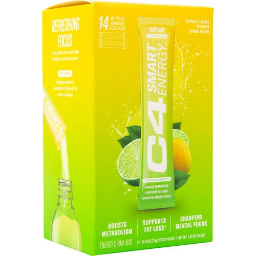 Cellucor C4 Smart Energy Stick Yuzu Lime 14 ea - Cellucor