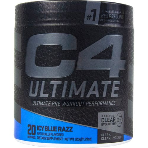 Cellucor C4 Ultimate Icy Blue Razz 20 ea - Cellucor