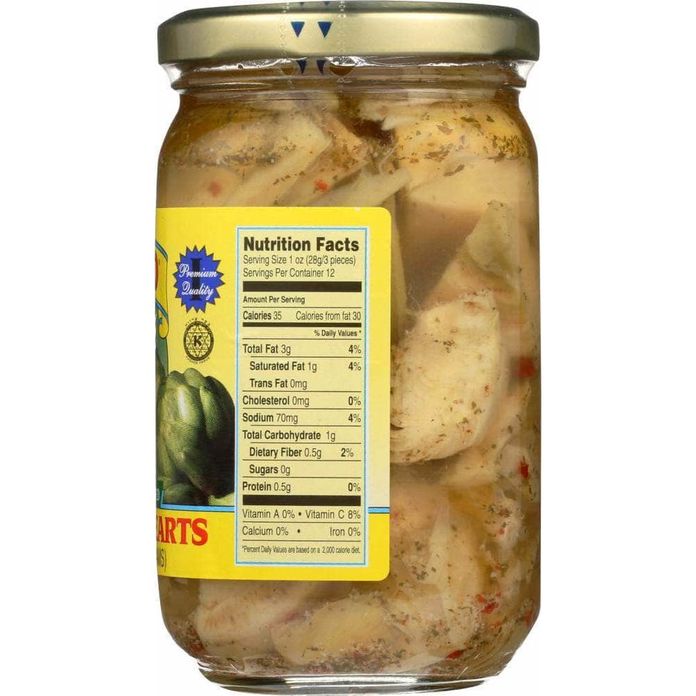 Cento Cento Artichoke Hearts Quartered and Marinated, 12 oz