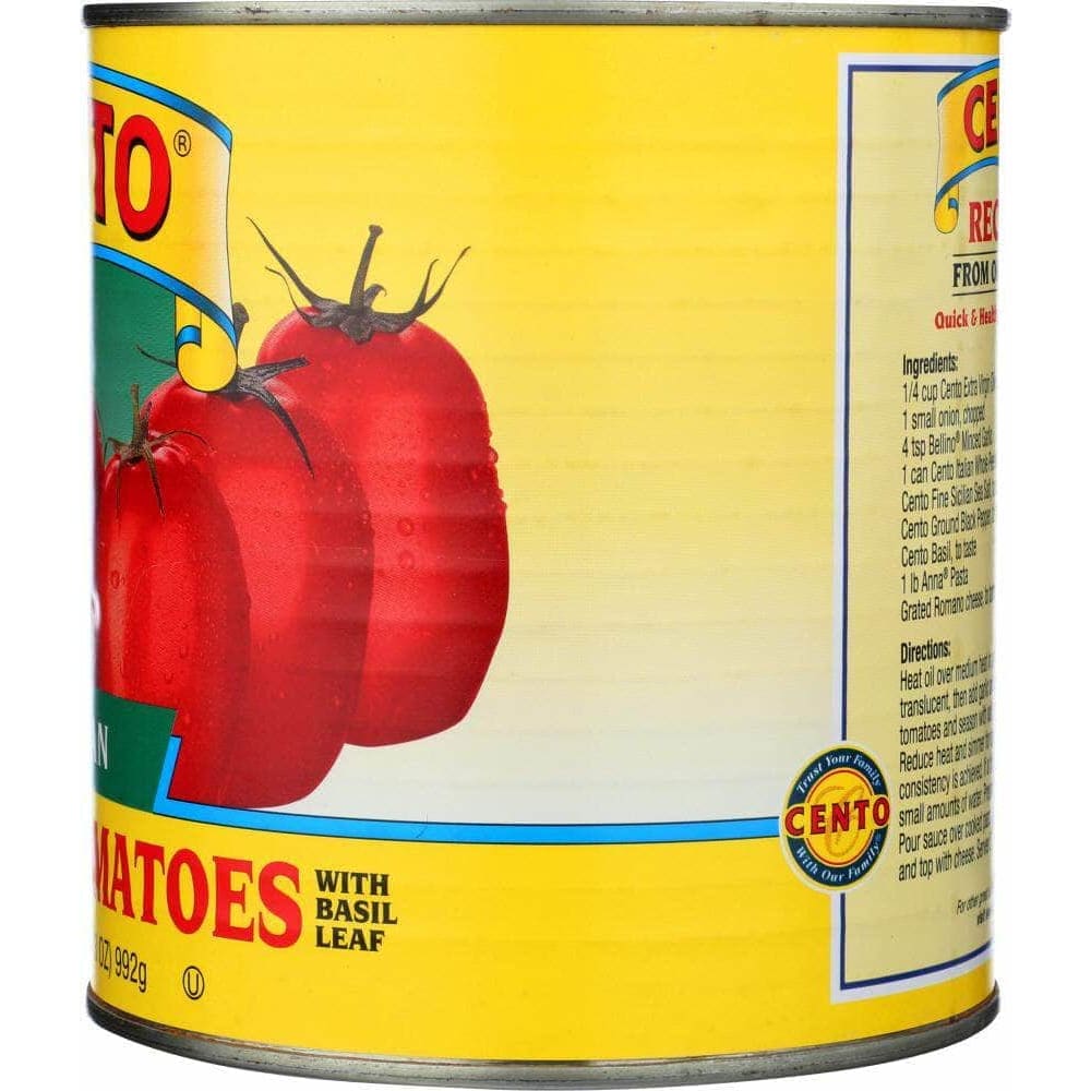 Cento Cento Italian Peeled Tomatoes, 35 Oz