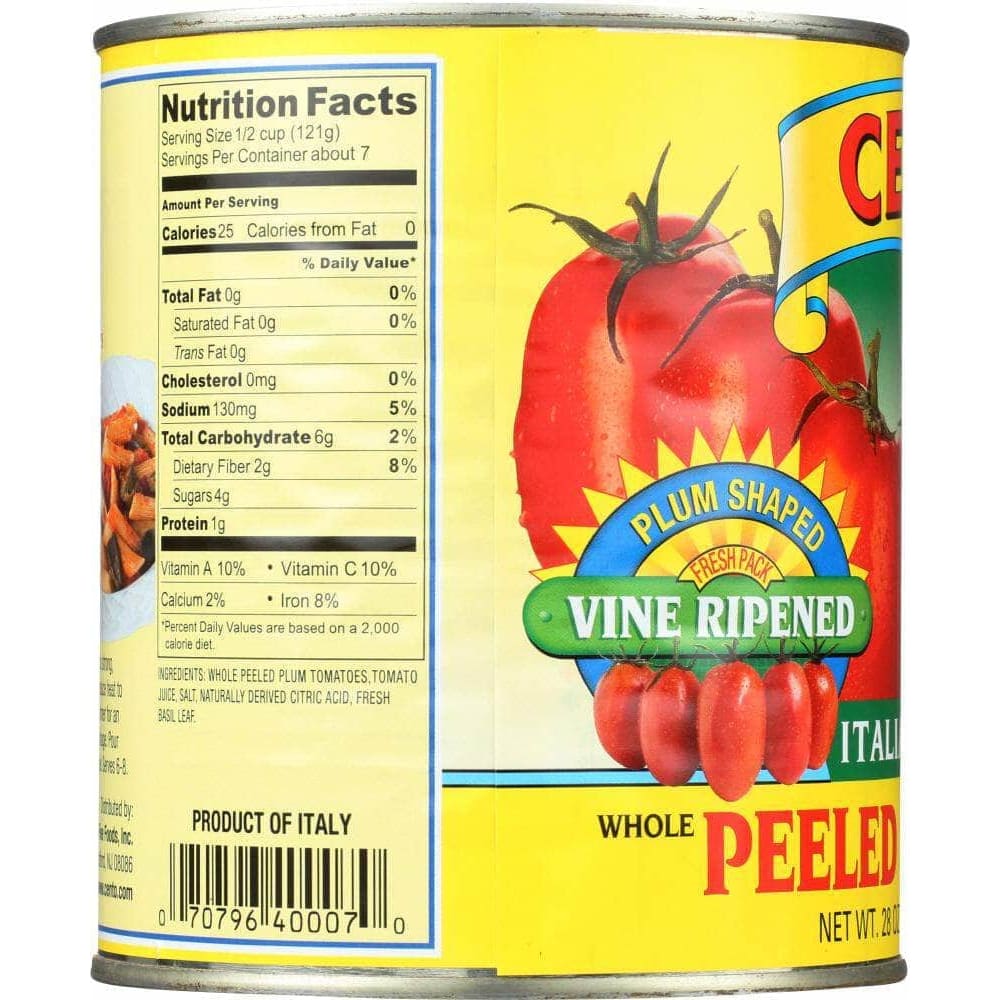 Cento Cento Italian Style Peeled Tomatoes, 28 oz