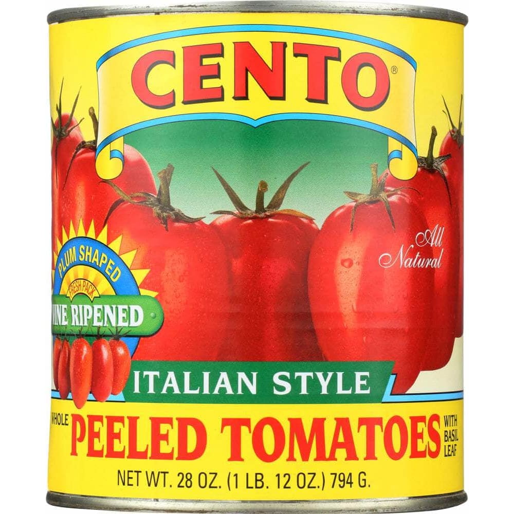 Cento Cento Italian Style Peeled Tomatoes, 28 oz