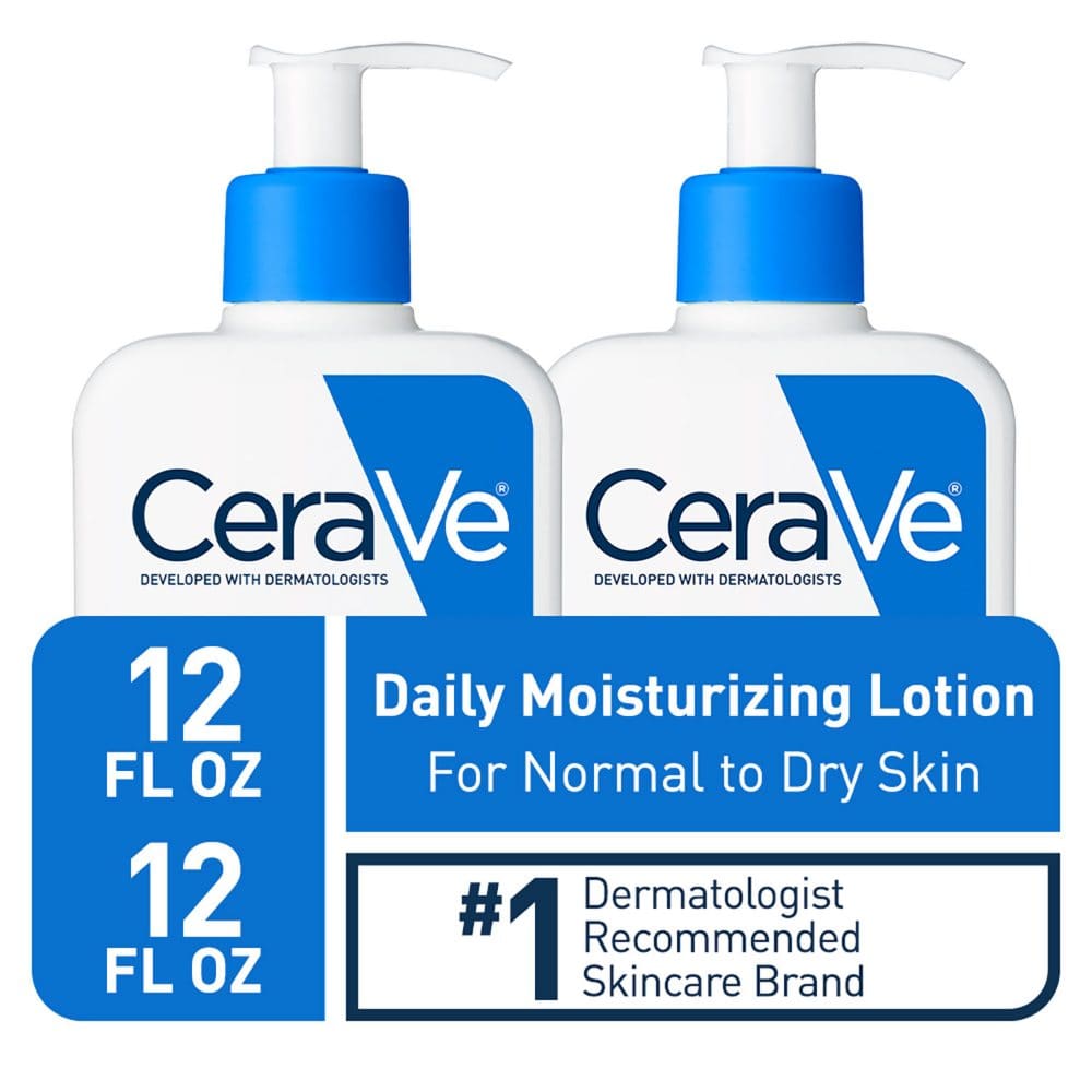 CeraVe Daily Moisturizing Lotion Normal to Dry Skin (12 fl. oz. 2 pk.) - Bath & Body - CeraVe Daily