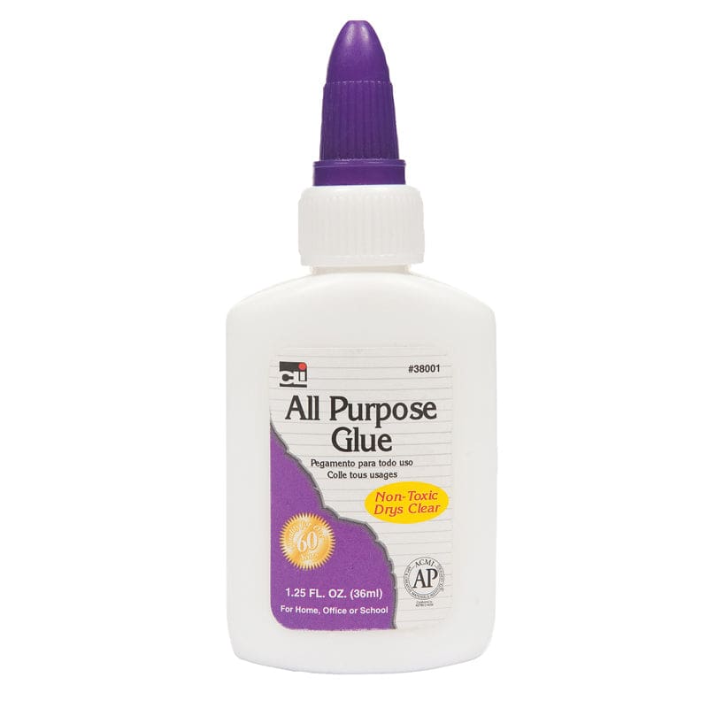 Charles Leonard 1.25Oz All Purpose Glue (Pack of 12) - Glue/Adhesives - Charles Leonard