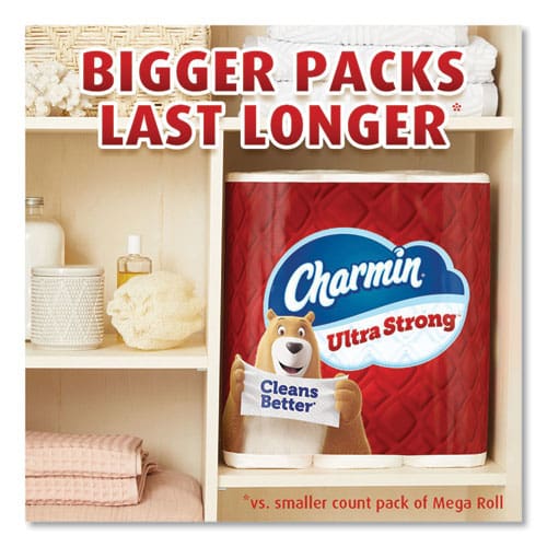 Charmin Ultra Strong Bathroom Tissue Septic Safe 2-ply White 264 Sheet/roll 4/pack 6 Packs/carton - Janitorial & Sanitation - Charmin®