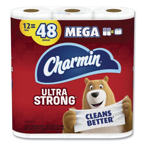 Charmin Ultra Strong Bathroom Tissue Septic Safe 2-ply White 264 Sheet/roll 4/pack 6 Packs/carton - Janitorial & Sanitation - Charmin®