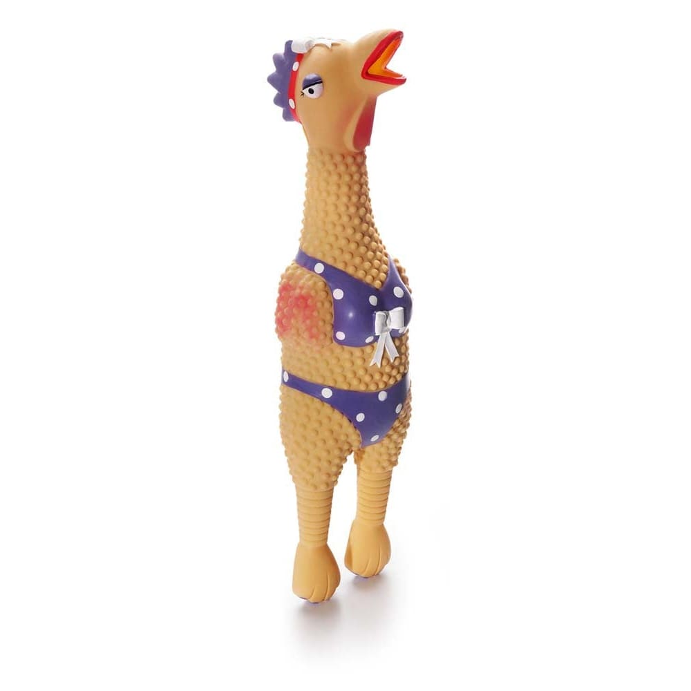 Charming Pet Products Squawkers Henrietta Dog Toy Chicken Multi-Color Small - Pet Supplies - Charming Pet