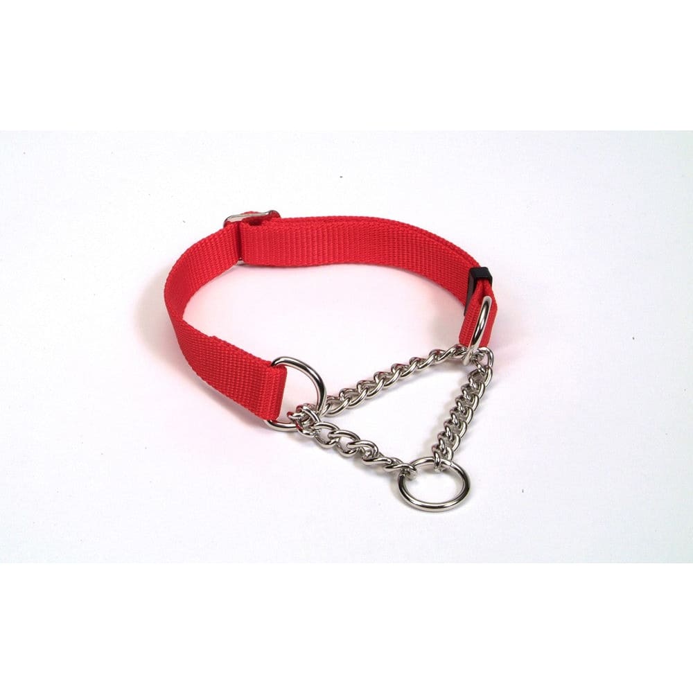 Check-Choke Adjustable Check Training Dog Collar Red 5/8 in x 10-14 in - Pet Supplies - Check-Choke