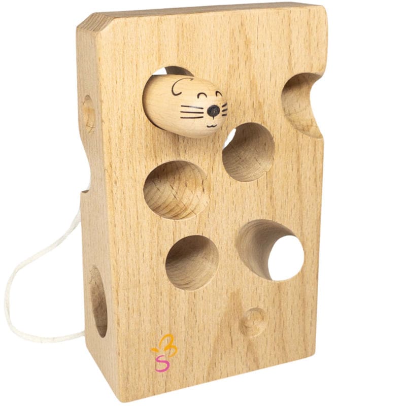 Cheesalino Wooden Lacing Toy (Pack of 2) - Lacing - Extasticks LLC
