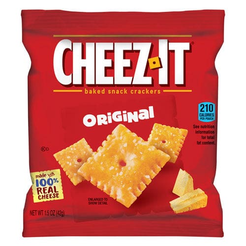 Cheez-it Crackers Original 1.5 Oz Pack 45 Packs/carton - Food Service - Sunshine®