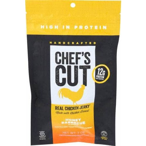 CHEF'S CUT CHEFS CUT Jerky Chicken Honey Bbq, 7 oz