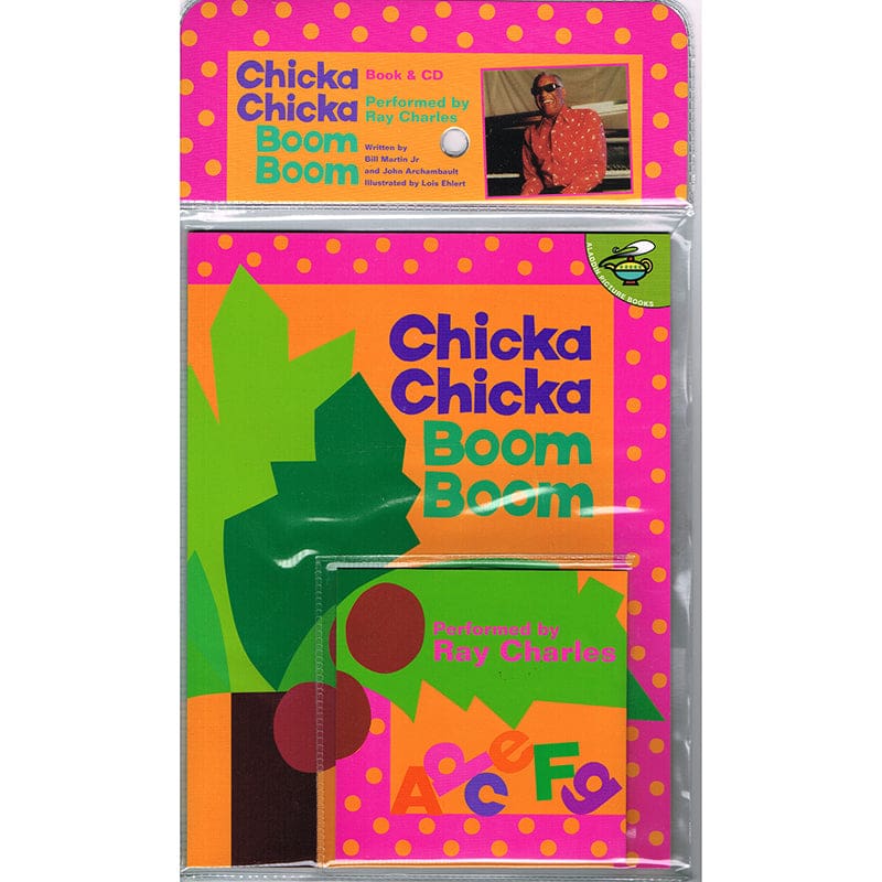 Chicka Chicka Boom Boom Carry Along Book & Cd (Pack of 6) - Book With Cassette/CD - Simon & Schuster