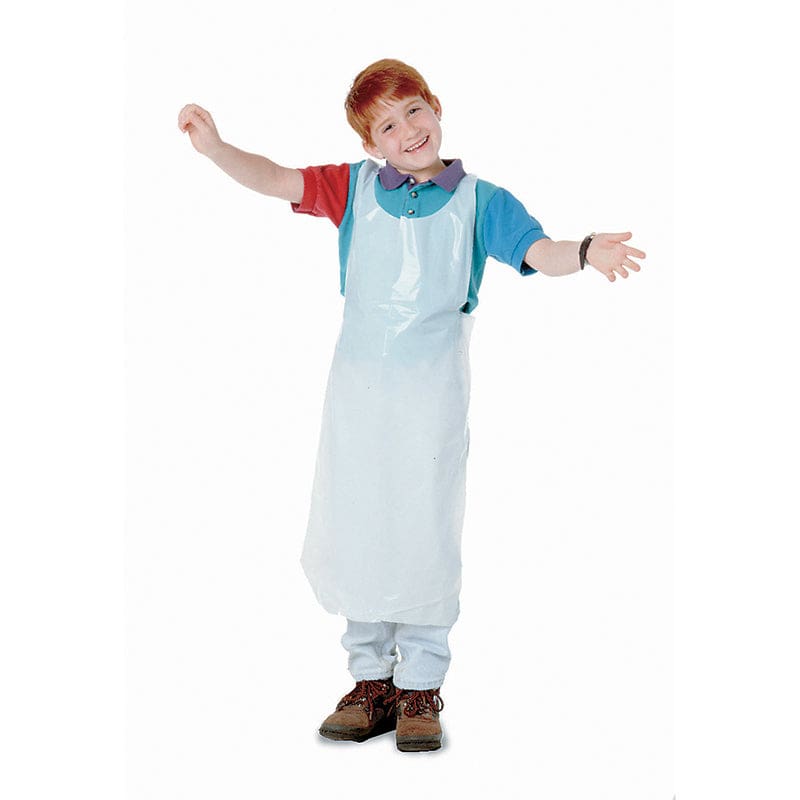 Childrens Disposable Aprons 100Pk (Pack of 2) - Aprons - Baumgartens Inc