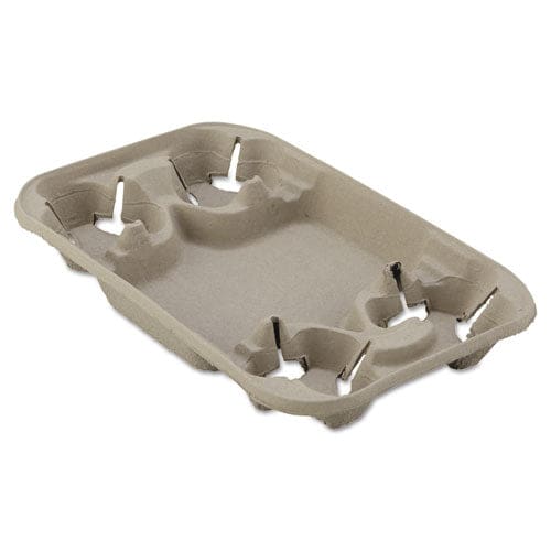 Chinet Strongholder Molded Fiber Cup/food Tray 8 Oz To 22 Oz Four Cups Beige 250/carton - Food Service - Chinet®