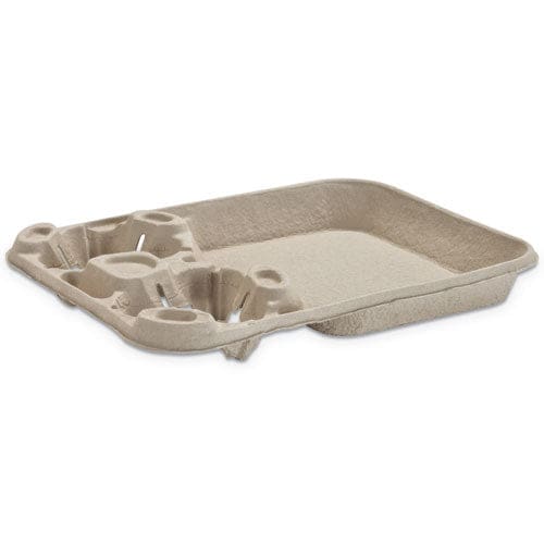 Chinet Strongholder Molded Fiber Cup/food Trays 8 Oz To 44 Oz 2 Cups Beige 100/carton - Food Service - Chinet®