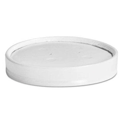 Chinet Vented Paper Lids Fits 8 Oz To 16 Oz Cups White 25/sleeve 40 Sleeves/carton - Food Service - Chinet®