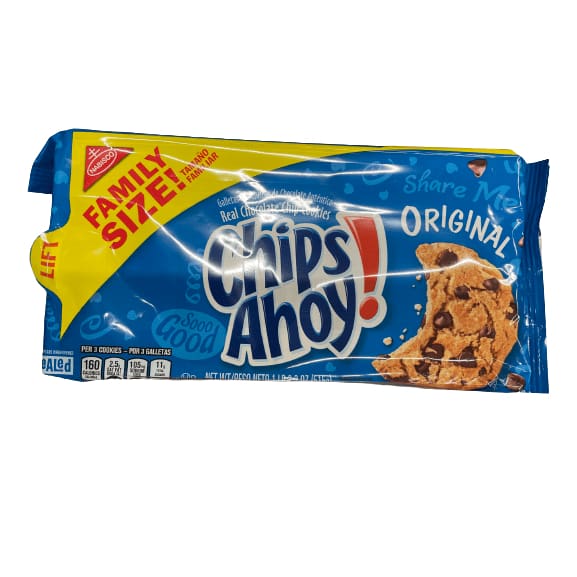 Chips Ahoy! CHIPS AHOY! Original Chocolate Chip Cookies, Family Size, 18.2 oz