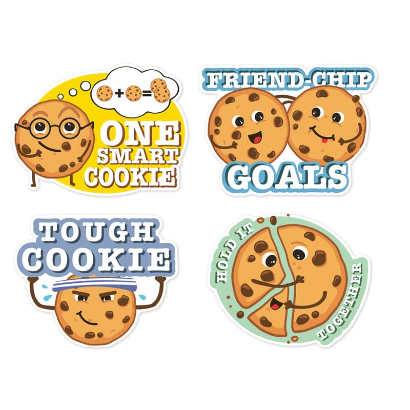 Chocolate Chip Cookie Stickers Scented (Pack of 12) - Stickers - Eureka