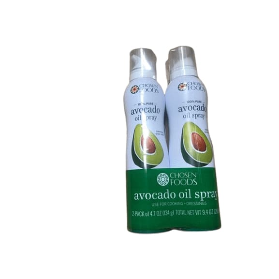 Chosen Foods 100% Pure Avocado Oil Spray 4.7 oz. (2 Pack) - ShelHealth.Com