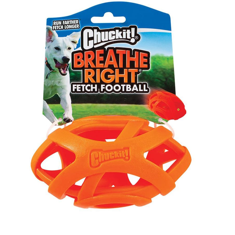 Chuckit Dog Breathe Right Stick Football - Pet Supplies - Chuckit