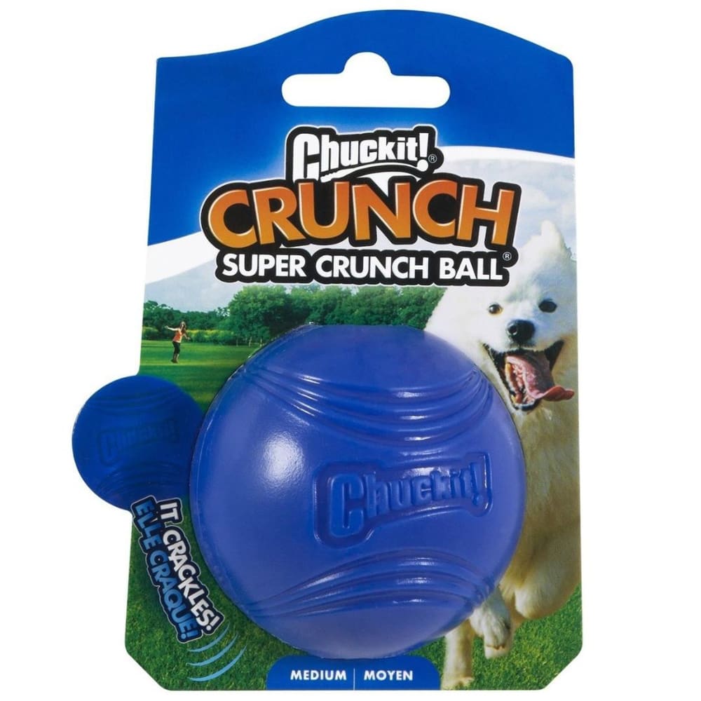 Chuckit Dog Super Crunch Ball Medium - Pet Supplies - Chuckit