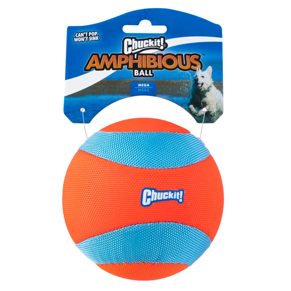 Chuckit! Mega Amphibious Ball Dog Toy 1ea-LG - Pet Supplies - Chuckit!
