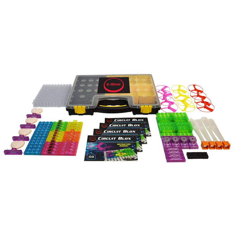 Circuit Blox Class Set 59 Projects - Blocks & Construction Play - E-blox Inc.