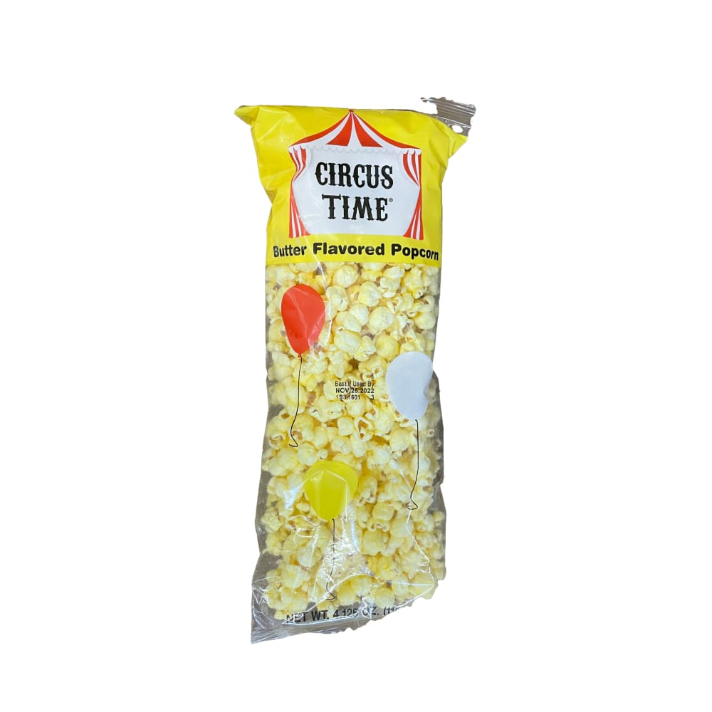 Circus Time Butter Flavored Popcorn 4.125 oz. - Circus Time