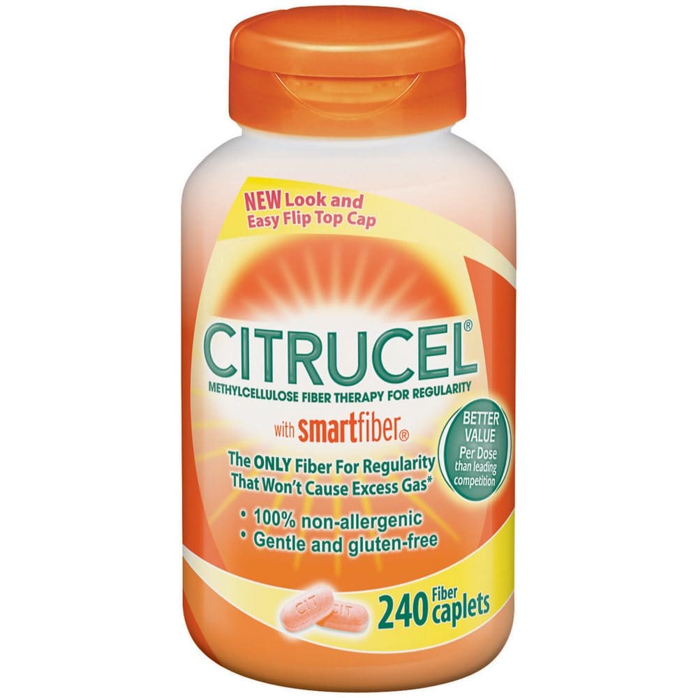 Citrucel with SmartFiber Methylcellulose Fiber Therapy Caplets (240 ct.) - Probiotics & Fiber - Citrucel