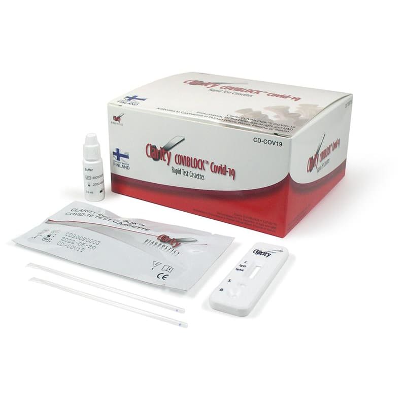 Clarity Diagnostics Coviblock Covid-19 Antibody Test Bx20 Box of 20 - Item Detail - Clarity Diagnostics